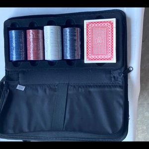 Travel Poker Set with Cards NEW Sealed